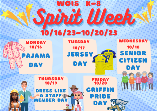 K-8 Spirit Week
